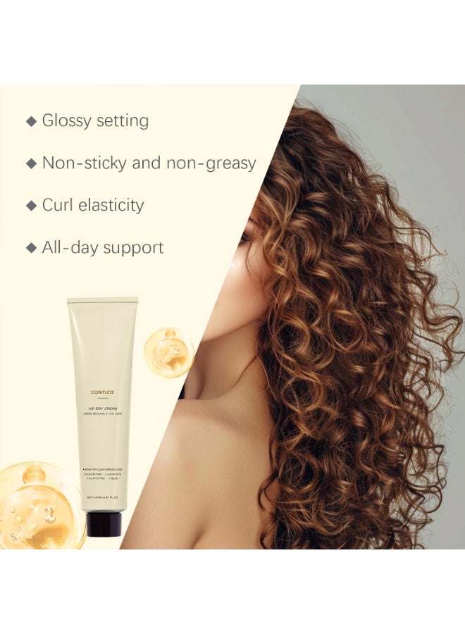COMPLETE 2-PACKS Smooth and Hold Bouncy Curls with a Glossy Finish that Provides All-day Support for Naturally Bouncy Hair 147ml*2 - Image 4